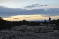 Granite balds atop Mount Champlain in Acadia National Park